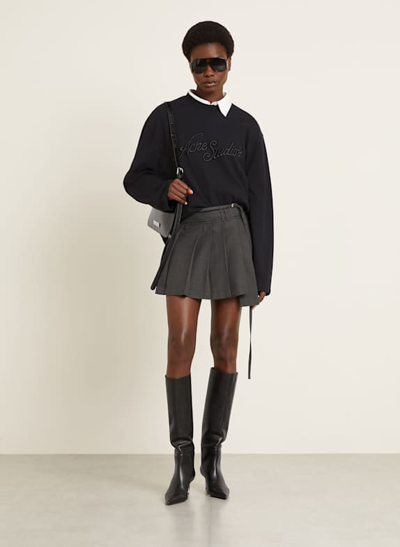 Acne Studios Spódnica CZIEMNOSZARY