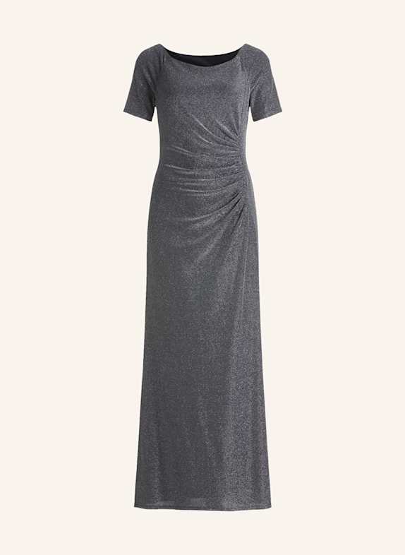 Vera Mont Abendkleid mit Glitzergarn DUNKELBLAU/ SILBER