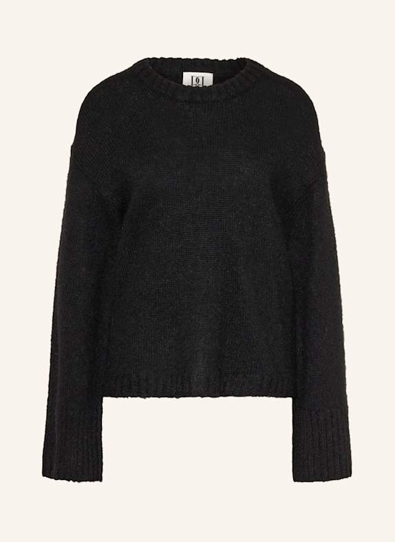 BY MALENE BIRGER Pull CIERRA en mohair NOIR