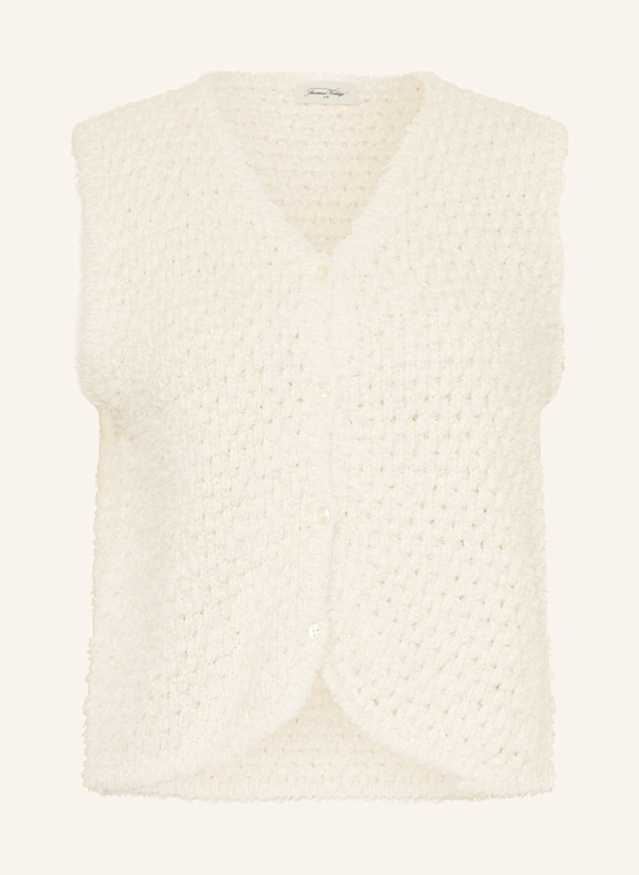 American Vintage Strickweste CYANBAY ECRU