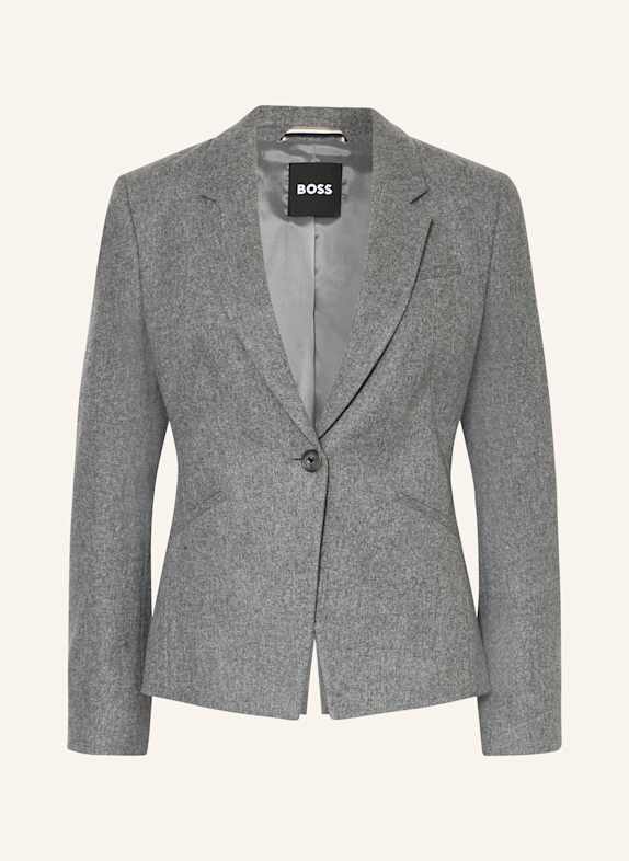BOSS Flanellblazer JIA GRAU