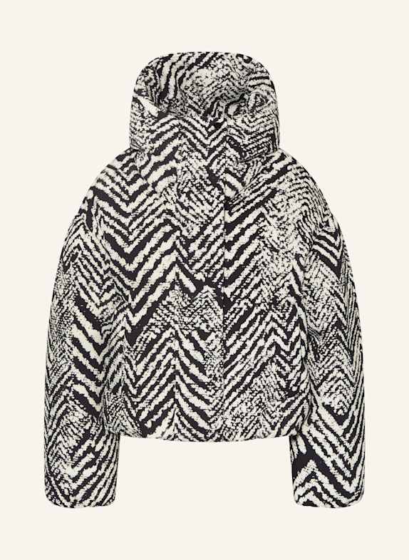 BOSS Steppjacke PAFFIA SCHWARZ/ WEISS