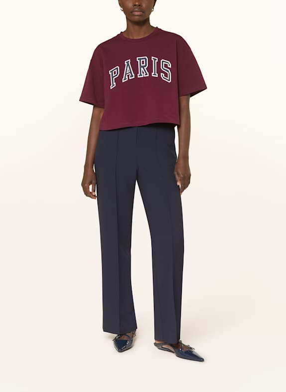 darling harbour T-Shirt mit Schmucksteinen BORDEAUX