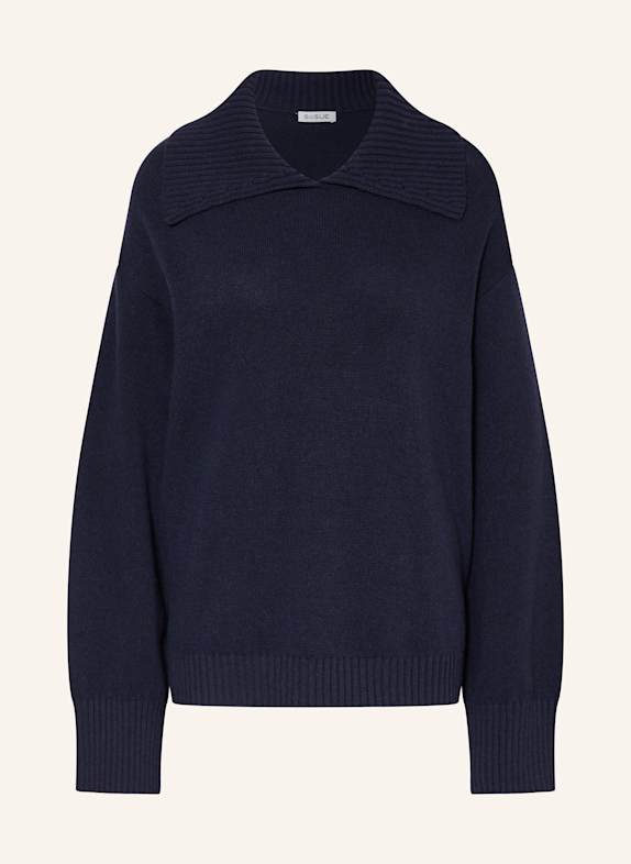 SoSUE Pullover aus Merinowolle DUNKELBLAU