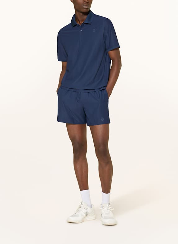 lululemon Tennisshorts STRIPED MESH 5IN DONKERBLAUW