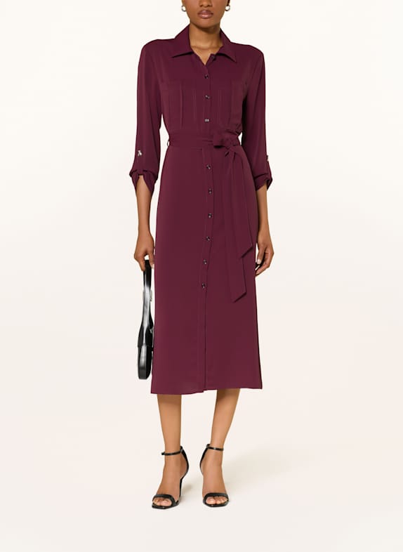 PATRIZIA PEPE Hemdblusenkleid FUCHSIA