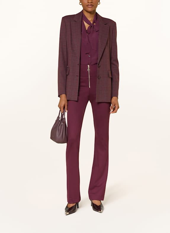 PATRIZIA PEPE Blazer DUNKELROT / DUNKELGRÜN