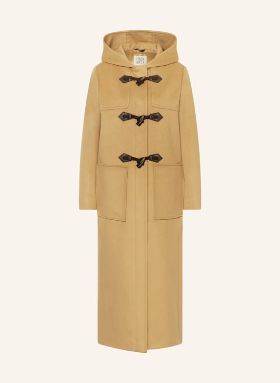 CINZIA ROCCA Wollmantel CAMEL