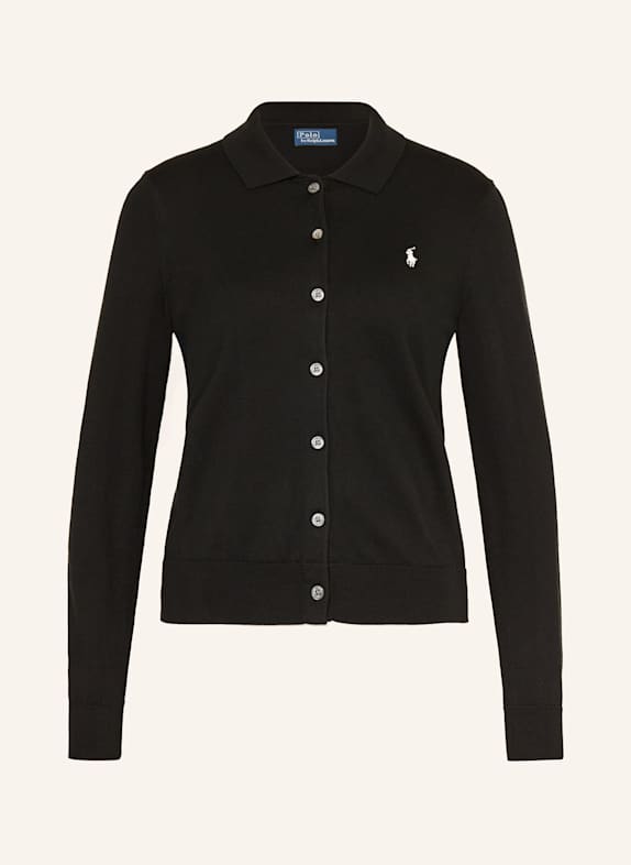 POLO RALPH LAUREN Strickjacke SCHWARZ