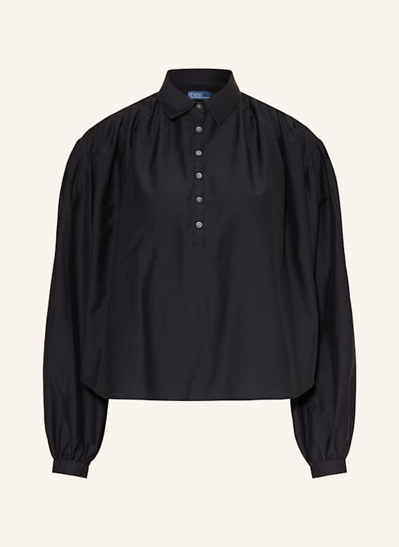 POLO RALPH LAUREN Bluse mit 3/4-Arm SCHWARZ