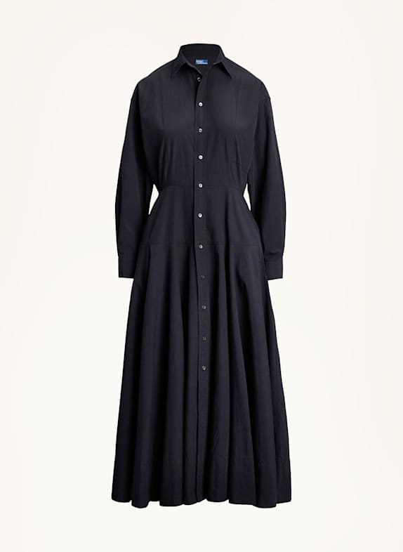 POLO RALPH LAUREN Hemdblusenkleid SCHWARZ