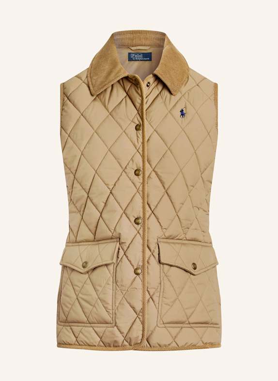 POLO RALPH LAUREN Steppweste KHAKI