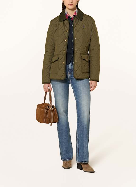 POLO RALPH LAUREN Quilted jacket KHAKI