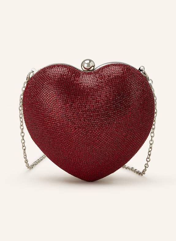 BAUM UND PFERDGARTEN Umhängetasche KENZ mit Schmucksteinen DUNKELROT