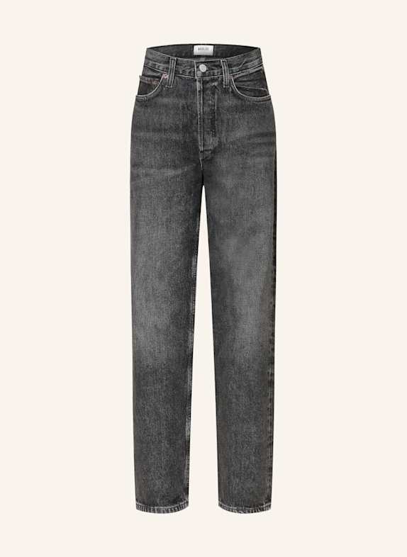 AGOLDE Straight džíny KELLY IN ECLIPSE eclp eclipse (wsh vint blk)