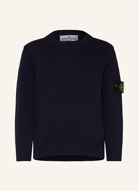 STONE ISLAND JUNIOR Pullover DUNKELBLAU