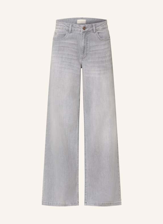 MILANO ITALY Wide leg jeans 821 grey denim