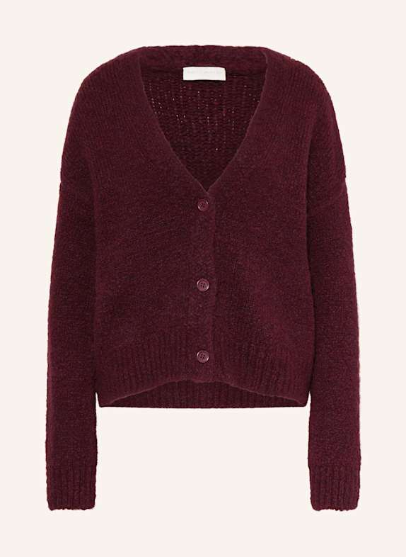 MILANO ITALY Strickjacke DUNKELROT