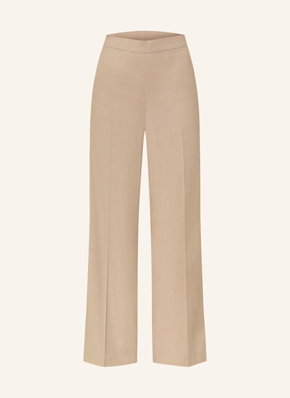 MILANO ITALY Wide leg trousers BEIGE