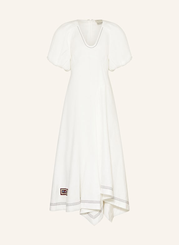 ALÉMAIS Robe en lin MAGNOLIA BLANC