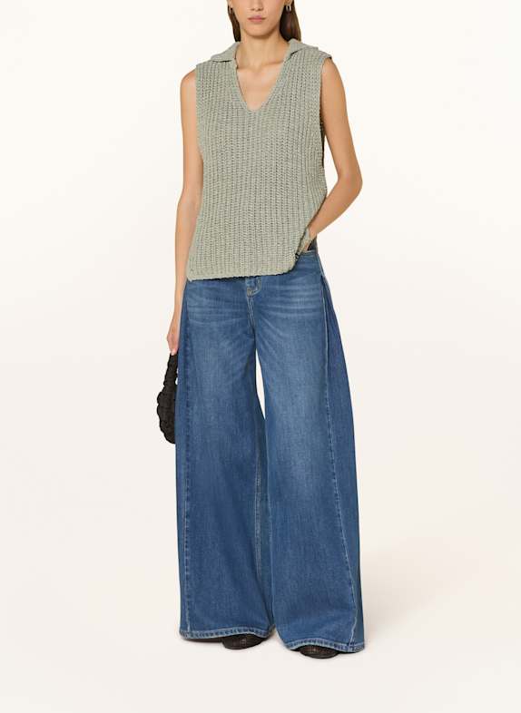 ELIAS RUMELIS Wide Leg Jeans EIREEN 1167 maya blue