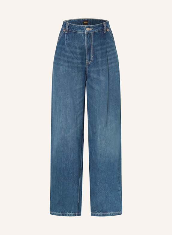 BOSS Wide Leg Jeans BLAU