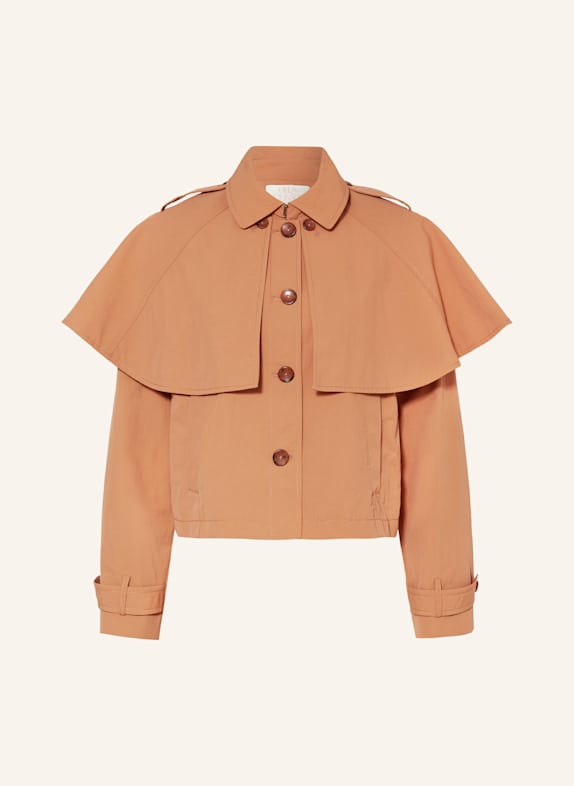 ULLA JOHNSON Trench-Jacke RIVER DUNKELORANGE