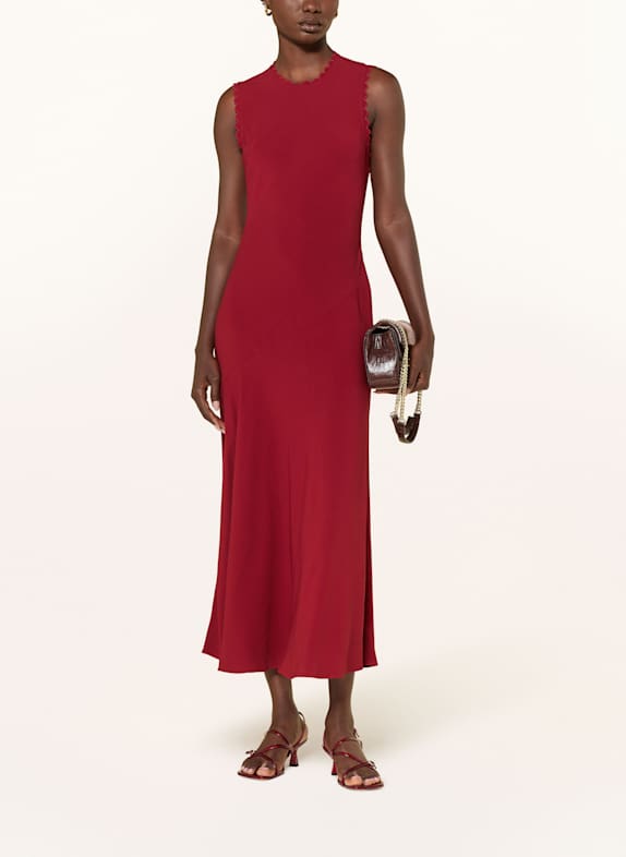 ULLA JOHNSON Kleid CLEA DUNKELROT