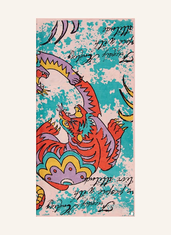friendly hunting Silk scarf LUCKY PINK/ PURPLE/ ORANGE