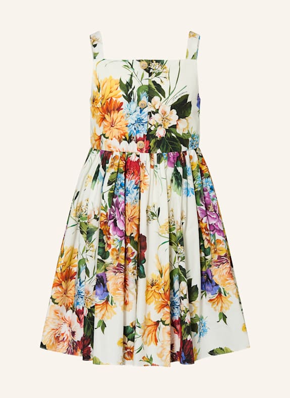 DOLCE & GABBANA Kleid GRÜN/ ROT/ BLAU