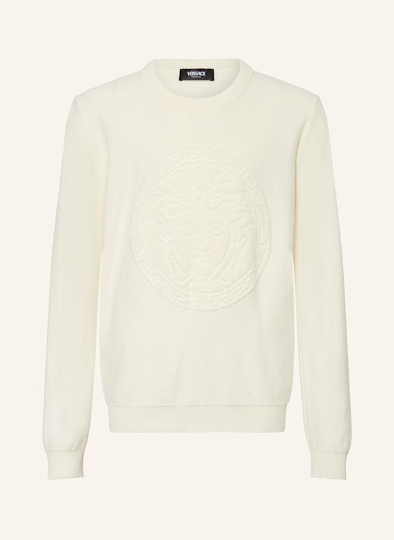 VERSACE Pullover ECRU