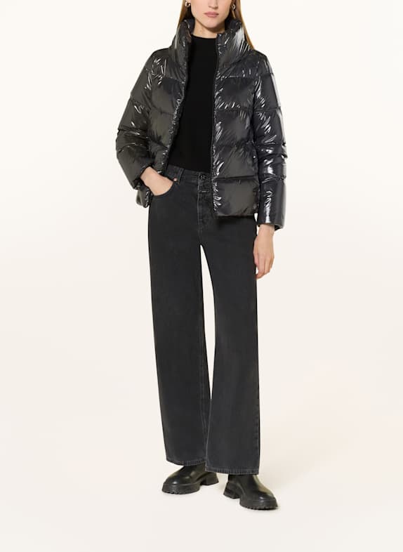 HERNO PIUMINO CAPPA jacket DARK GRAY