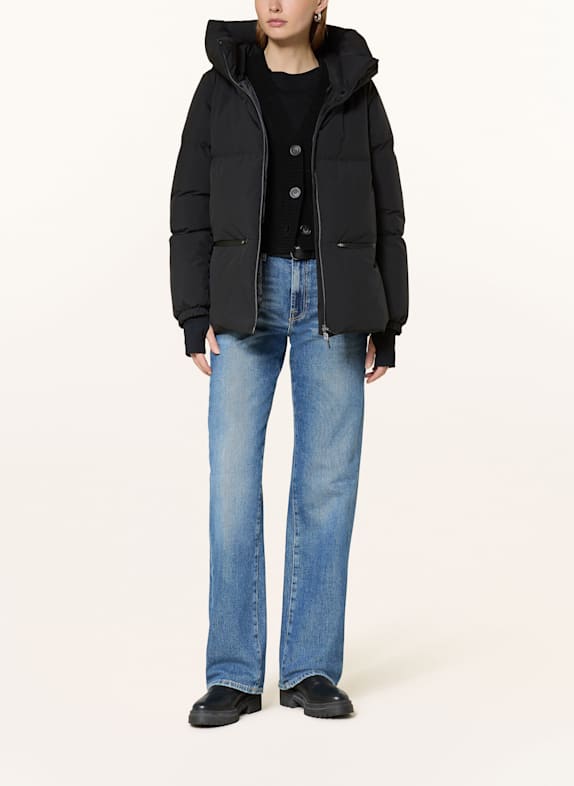 HERNO PIUMINO CORTO down jacket BLACK