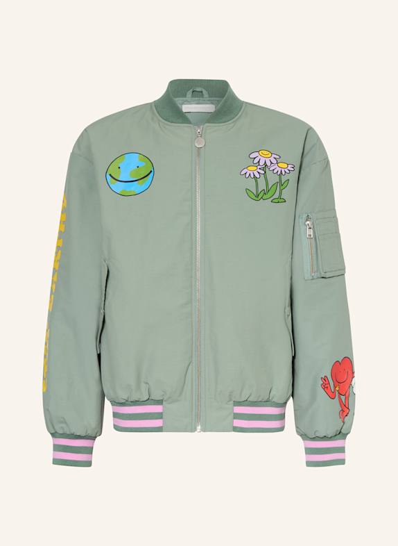 STELLA McCARTNEY KIDS Bluzon JASNOZIELONY