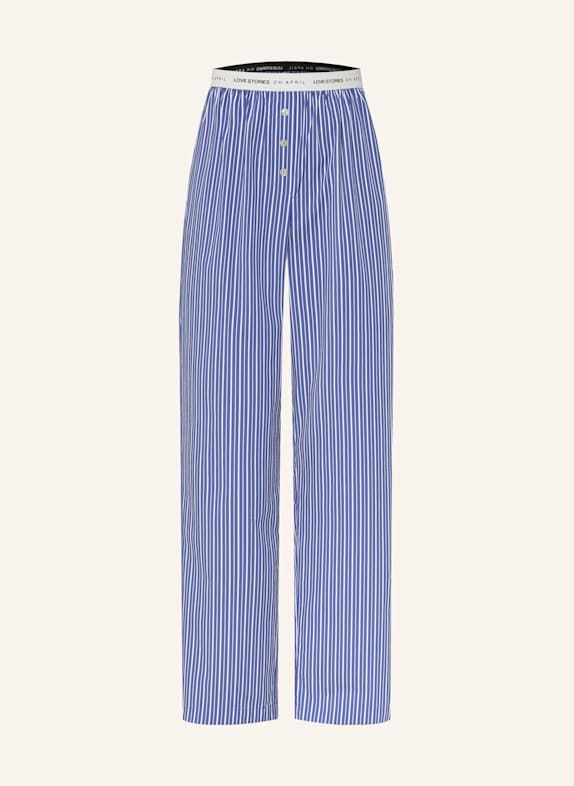 OH APRIL Hose THEODORE BLAU/ WEISS