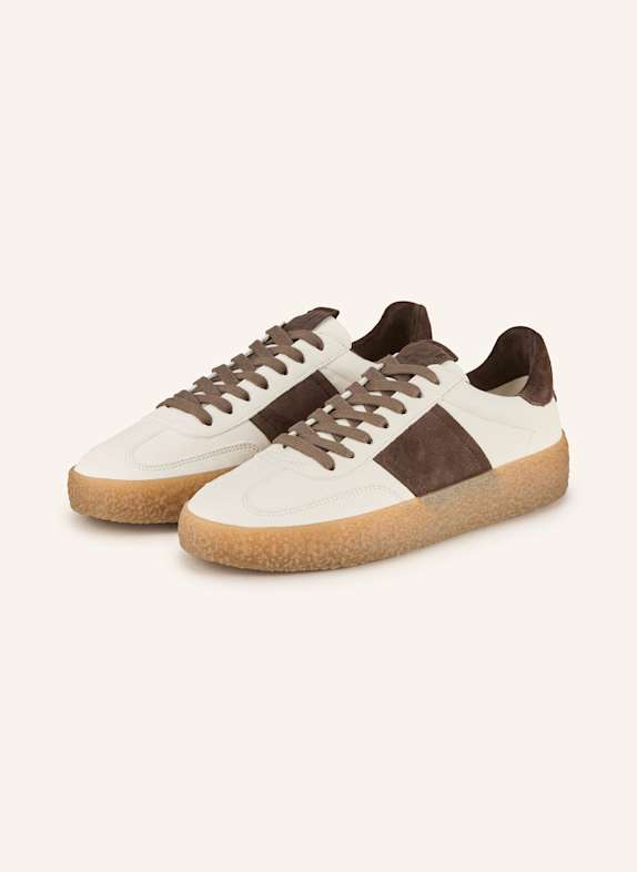 KENNEL & SCHMENGER Sneaker PIT WHITE/ DARK BROWN