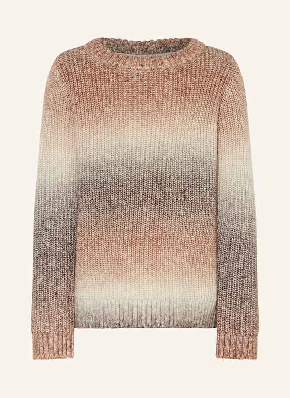 s.Oliver RED Pullover HELLBRAUN/ BRAUN/ DUNKELBRAUN