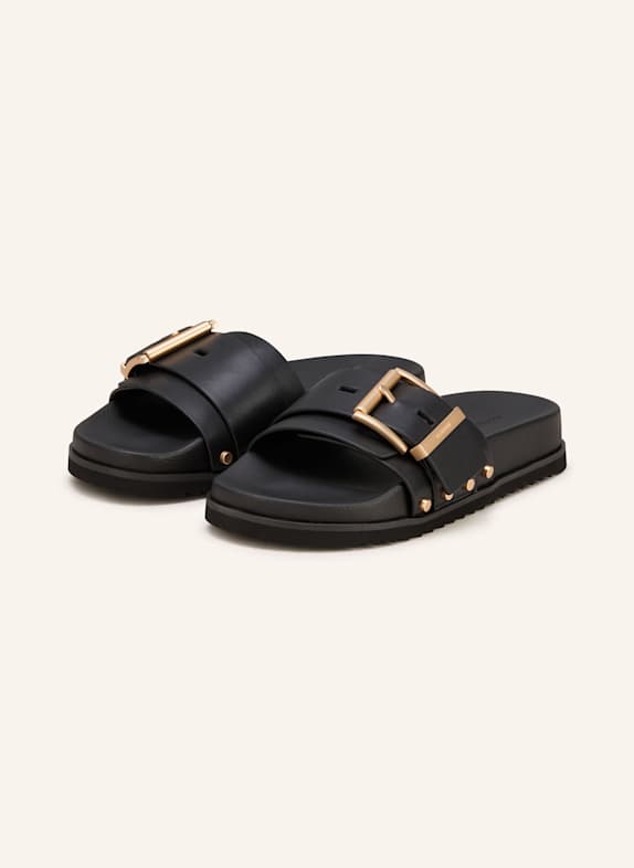 ALLSAINTS Pantoletten ELLIE SCHWARZ