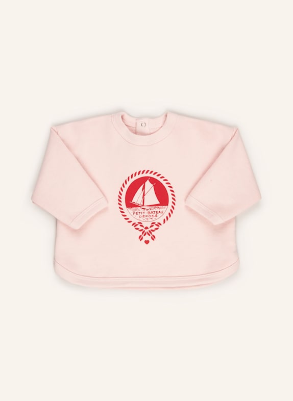PETIT BATEAU Mikina RŮŽOVÁ