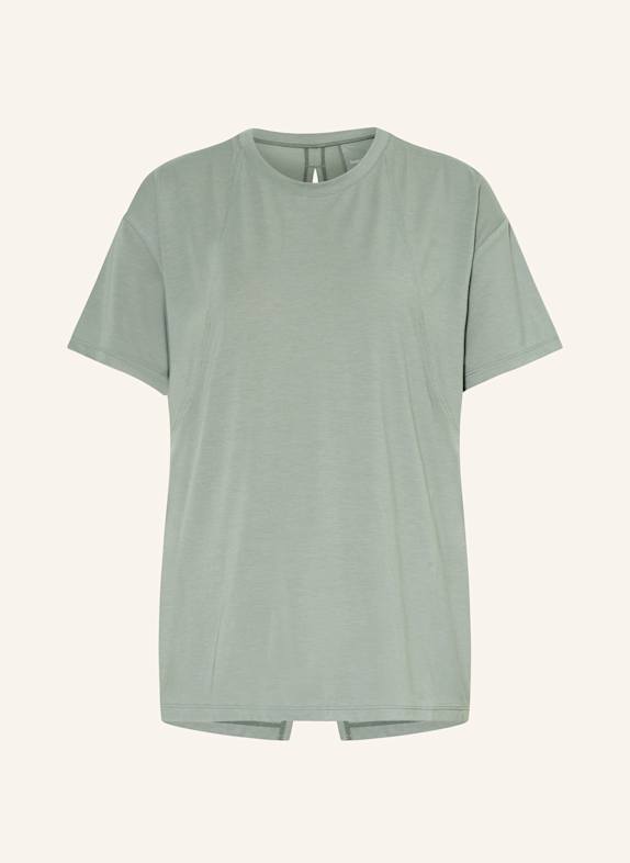 Sweaty Betty T-shirt SOFT FLOW STUDIO ZIELONY