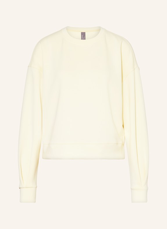 Sweaty Betty Bluza nierozpinana SAND WASH JASNOŻÓŁTY