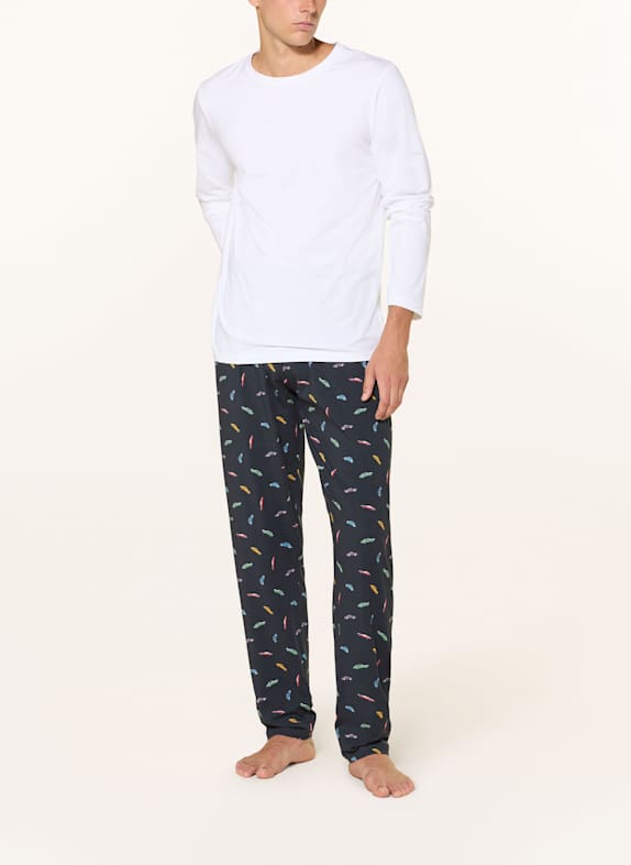 STROKESMAN'S pyjamasbyxor MÖRKBLÅ