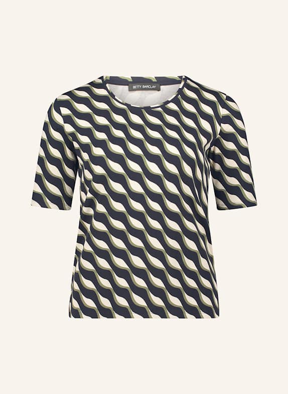 Betty Barclay T-Shirt DUNKELBLAU/ GRÜN/ WEISS