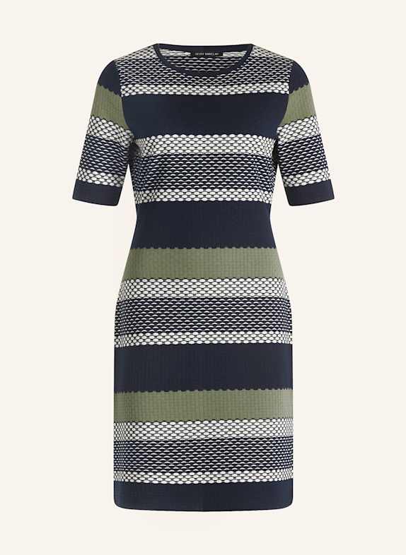 Betty Barclay Kleid DUNKELBLAU/ OLIV/ WEISS