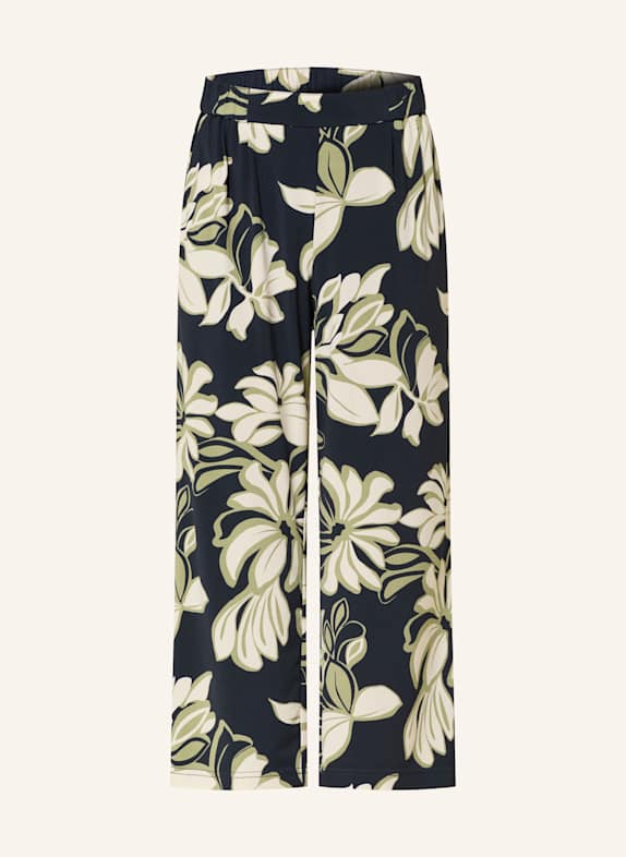 Betty Barclay 3/4-Hose DUNKELBLAU/ HELLGRÜN/ ECRU