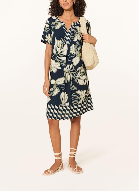 Betty Barclay Kleid DUNKELBLAU / HELLGRÜN