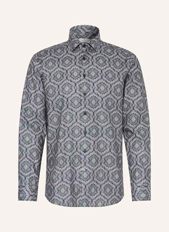 ETRO Hemd Regular Fit DUNKELBLAU/ BLAU/ WEISS