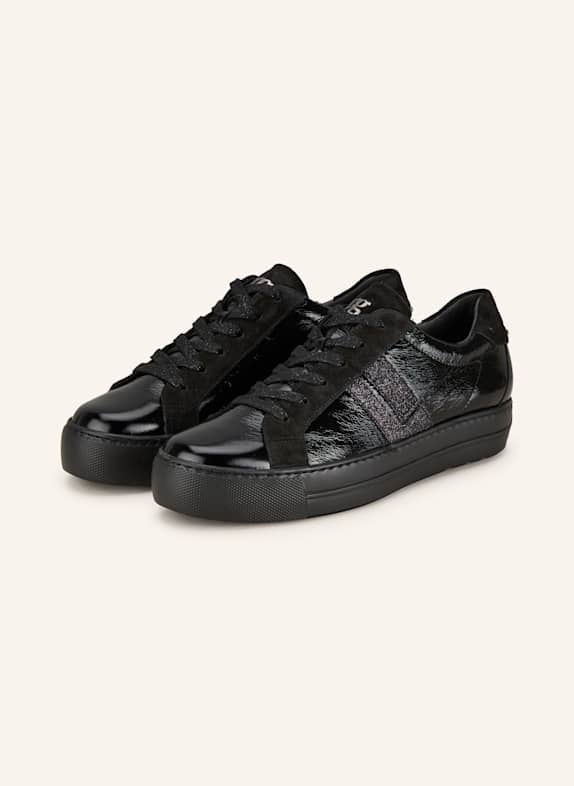paul green Sneaker mit Nieten SCHWARZ