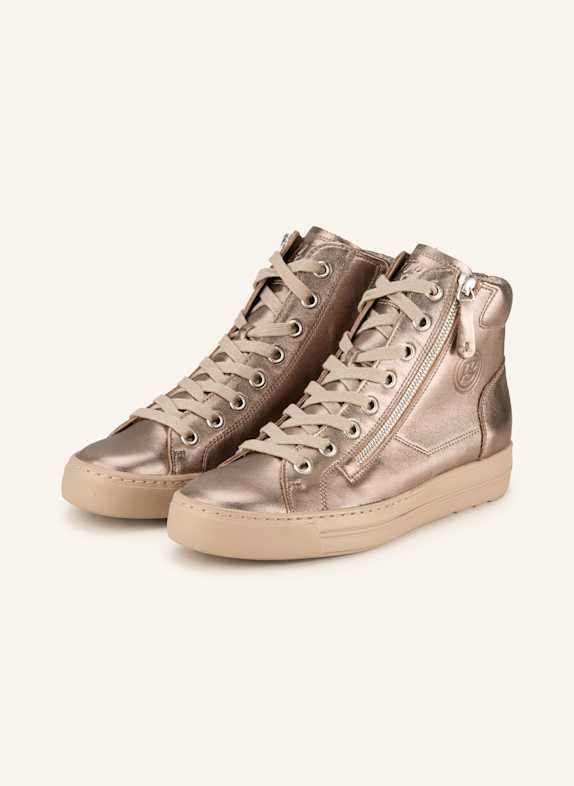 paul green Hightop-Sneaker EARTH ROSÉGOLD