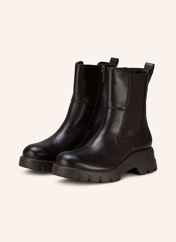 paul green Chelsea-Boots DUNKELBRAUN